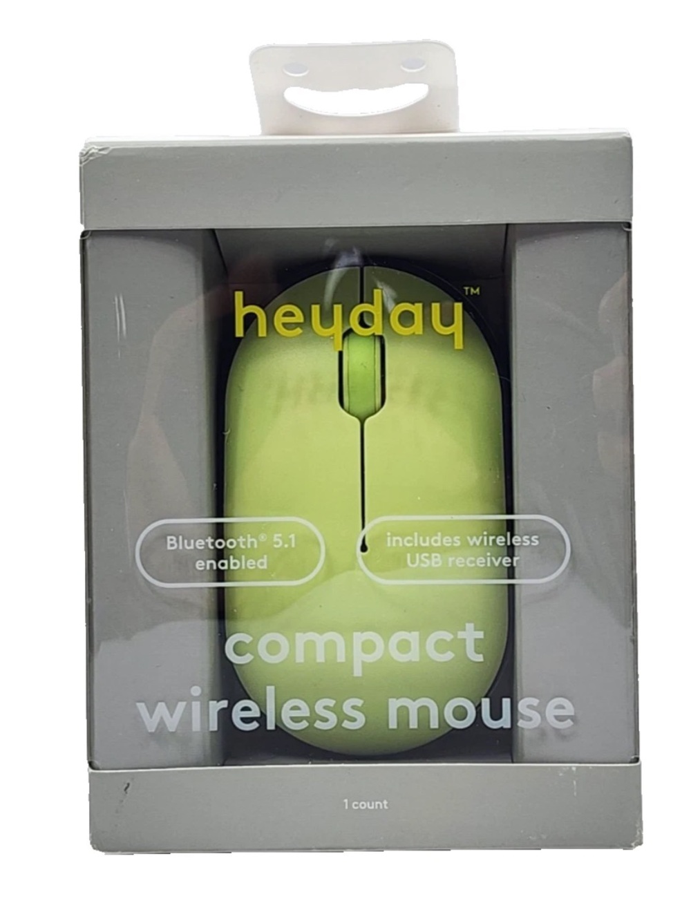 Heyday Compact Wireless Mouse Bluetooth enabled - Pastel Lime ( NEW )